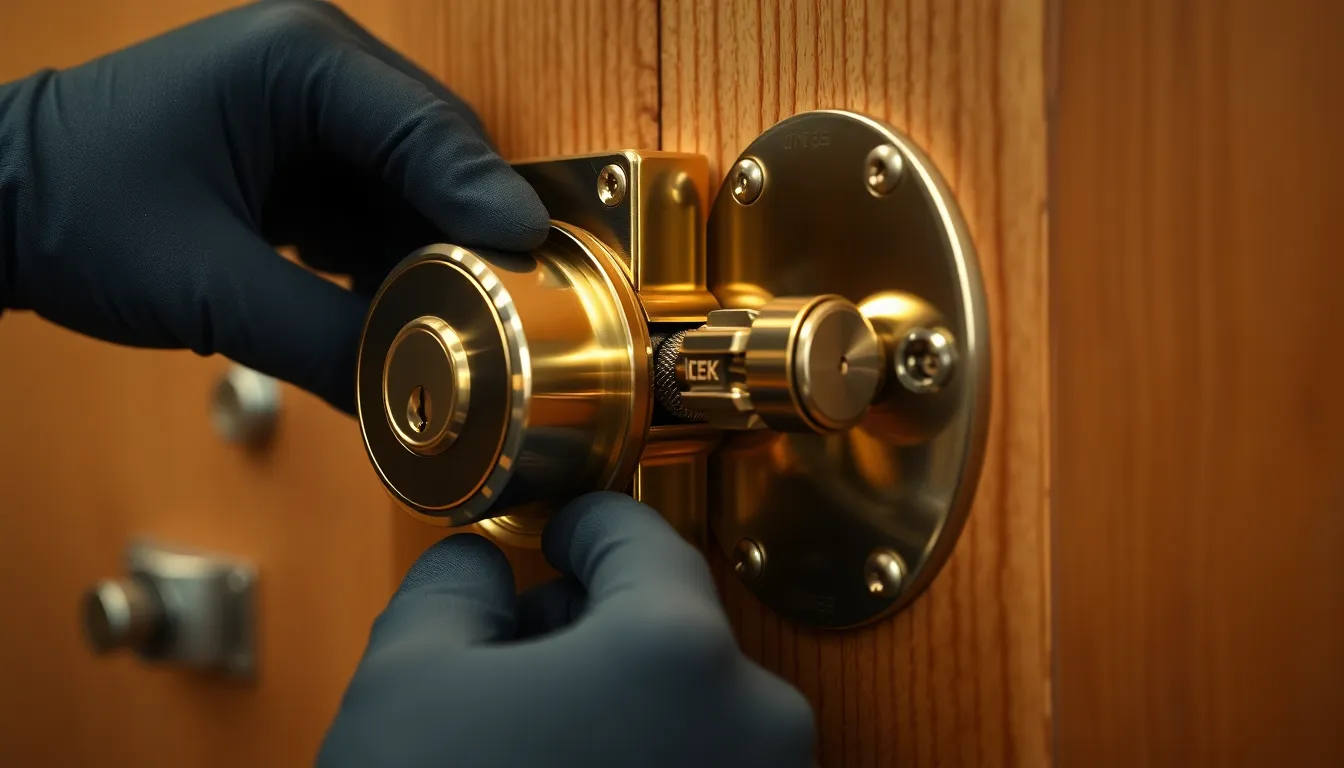 cambiar cerradura puerta blindada