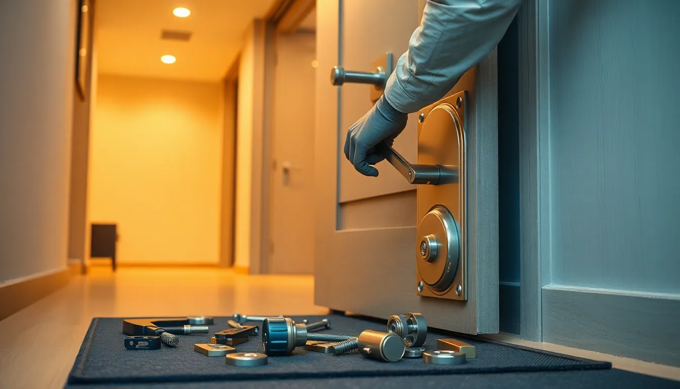 Cambiar cerradura puerta blindada precio