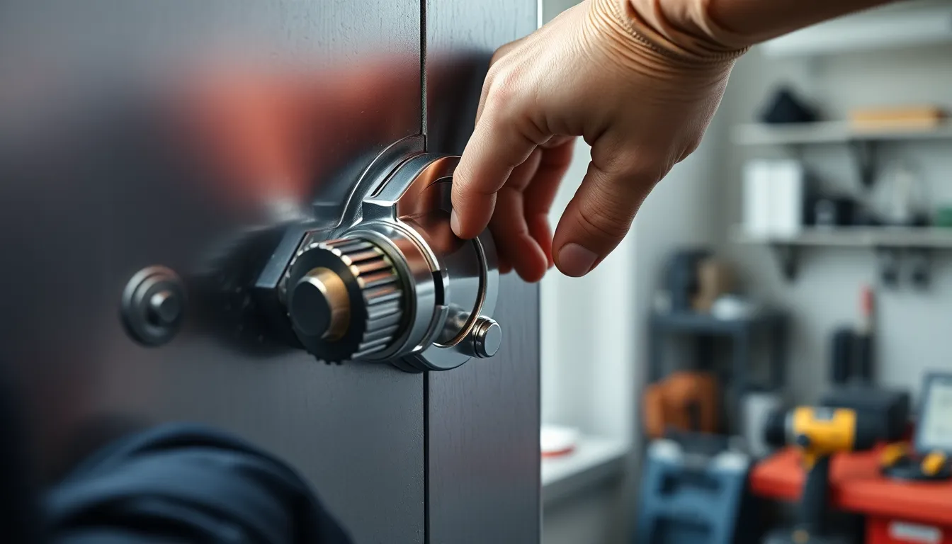 cerradura de puerta blindada, cerrajeros