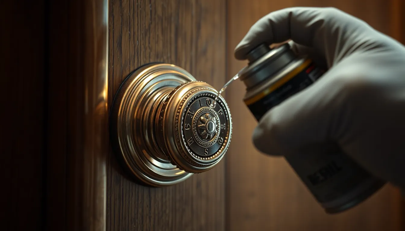 lubricar chapa puerta, cerradura dura, cerrajero preventivo lima