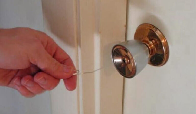 Como Abrir Una Puerta Con Un Alambre